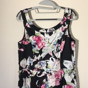 Floral White House | Black Market dress